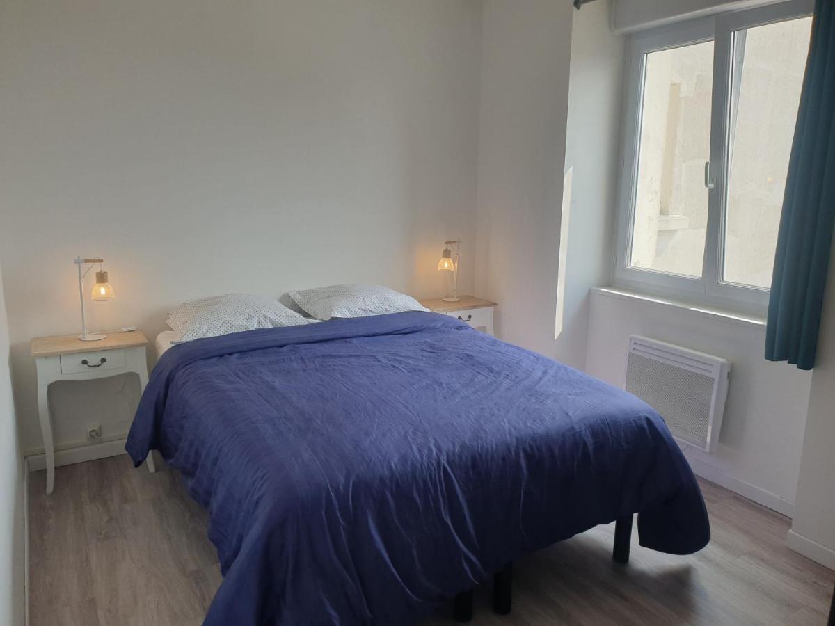 Appartement 2 à 4 personnes vue mer à Santec au pied de la plage du Dossen vue mer Exterior foto